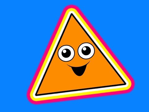 This Little Triangle" - Shapes Learning Song, Teach Babies ...