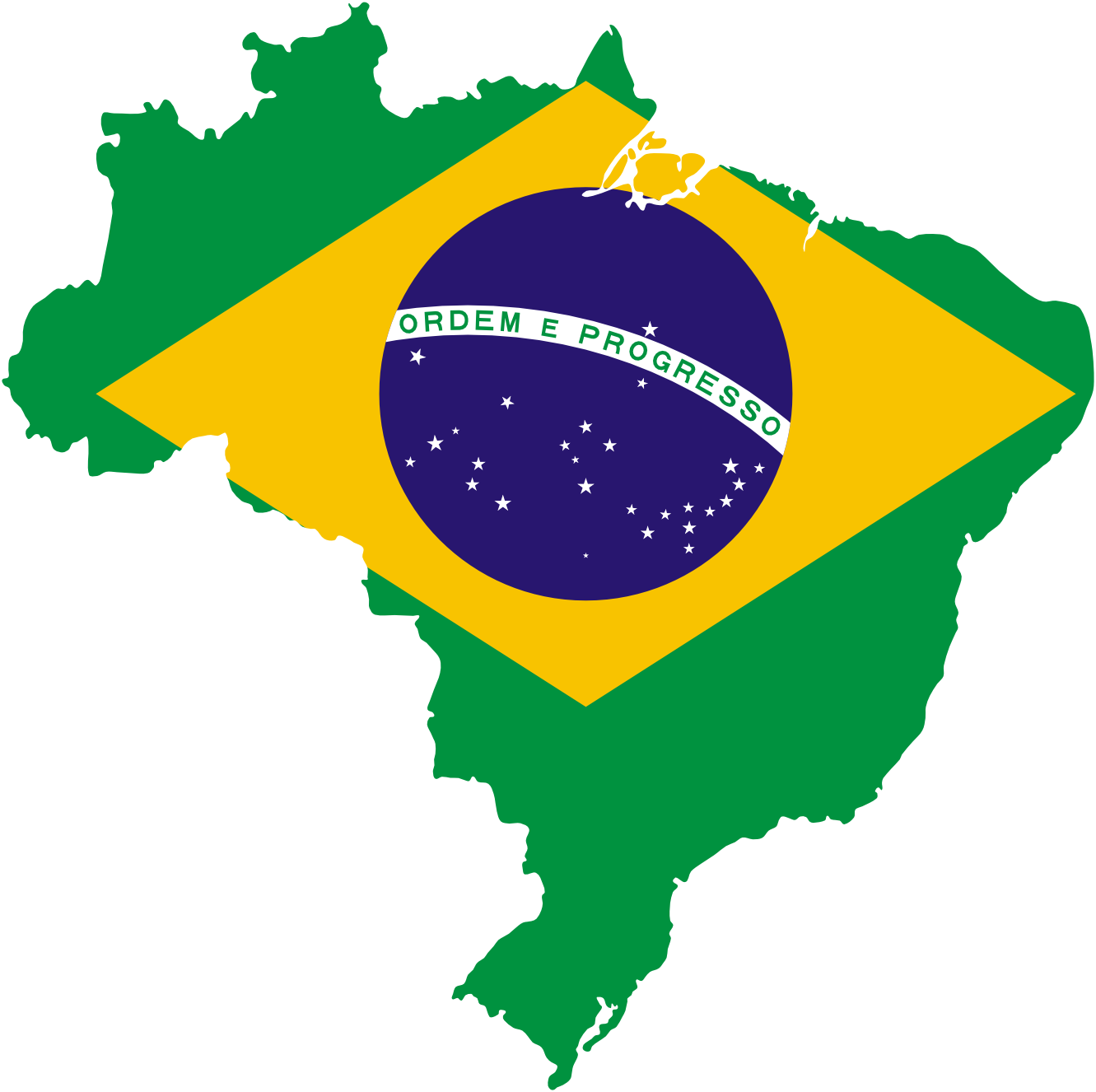 Brazil flag clip art - ClipartFox