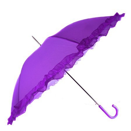 Frilly Umbrella Purple - Red Hat Society Store