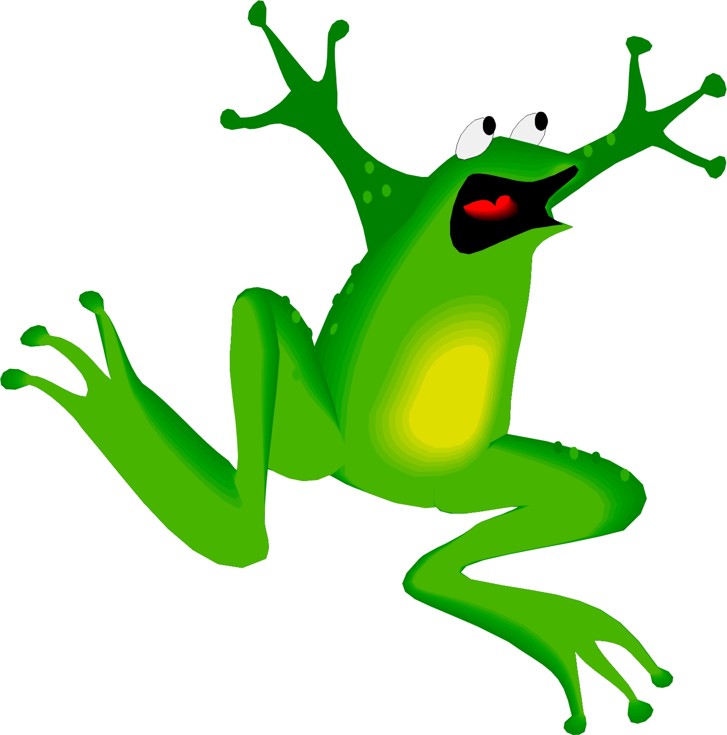 Frog Fighting Cartoon Clipart Best