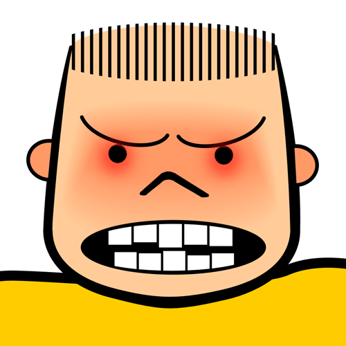 Cartoon Angry Face | Free Download Clip Art | Free Clip Art | on ...