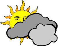 Cloudy weather clipart free clipart images - dbclipart.com