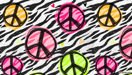 Zebra Print Peace PSP Wallpaper Clipart - Free to use Clip Art ...