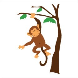 Swinging Monkey T-Shirt 152114