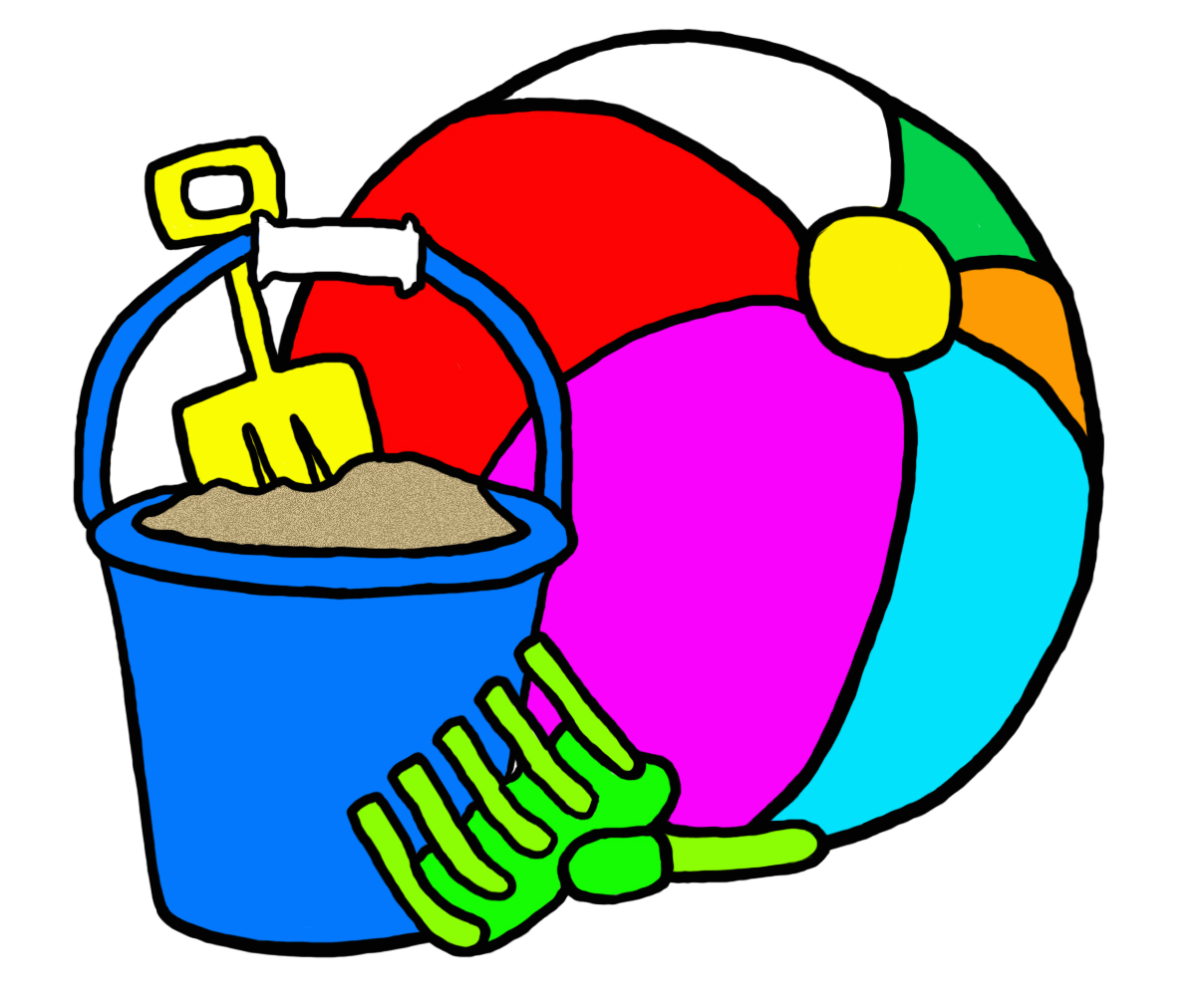 Sand Bucket Clipart Black And White - Free Clipart ...