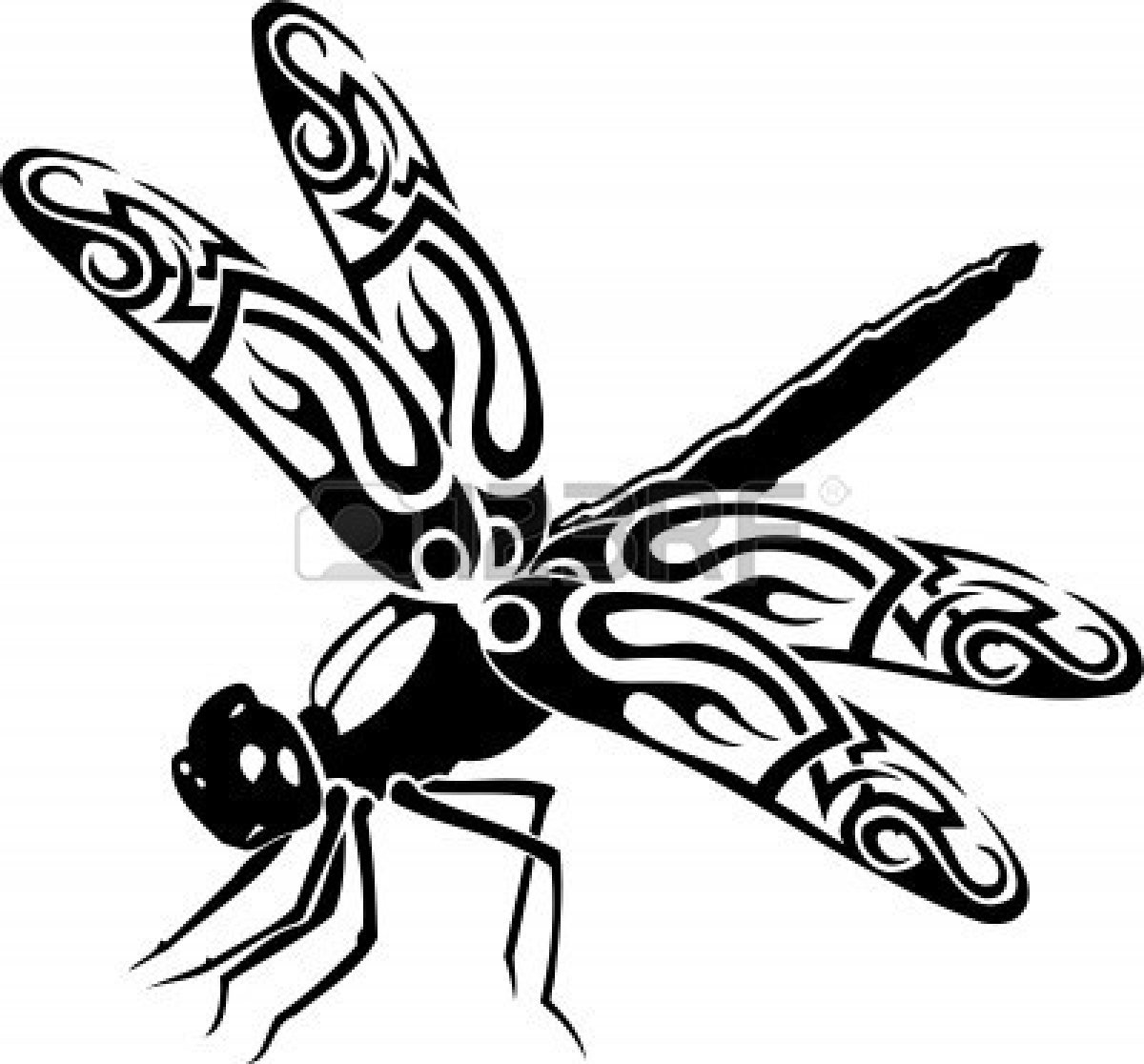 Dragonfly Silhouette Clipart Panda Free Clipart Images