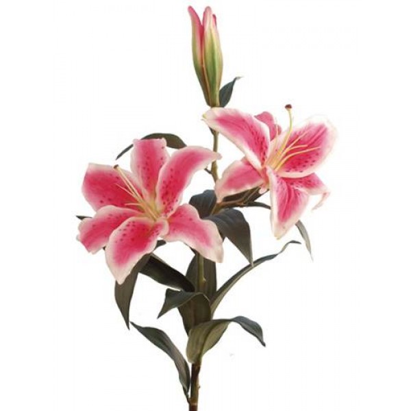Real Touch Stargazer Lily Pink - L064 H1