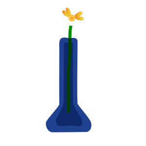 Flower in Vase Clipart, vector clip art online, royalty free ...
