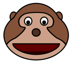 Sadness Monkey Carrton - ClipArt Best