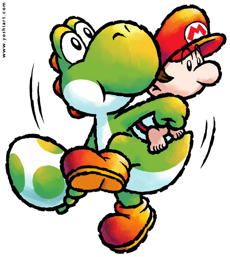 yoshi-touch-n-go-green-yoshi-throwing-egg | Yoshi Land