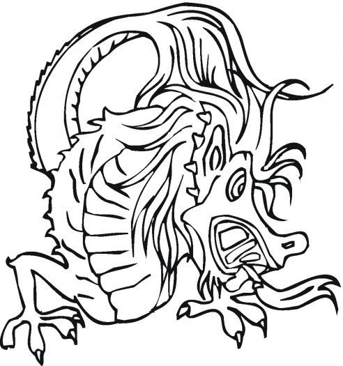 Dragon Coloring Pages | kids world