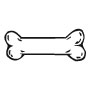 Dog With Bone Clipart