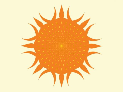 Sunshine Vector - AI PDF - Free Graphics download