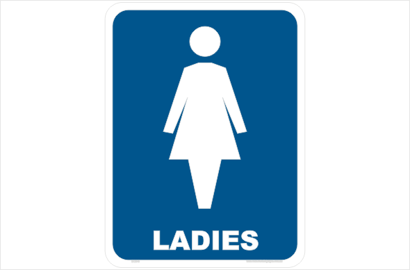 Toilet signs - Restroom signs - National Safety Signs