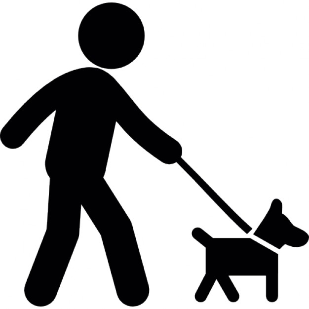 Dog Walking Vectors, Photos and PSD files | Free Download