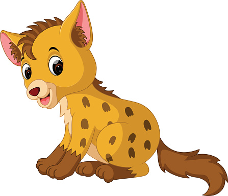 Hyena Clip Art, Vector Images & Illustrations