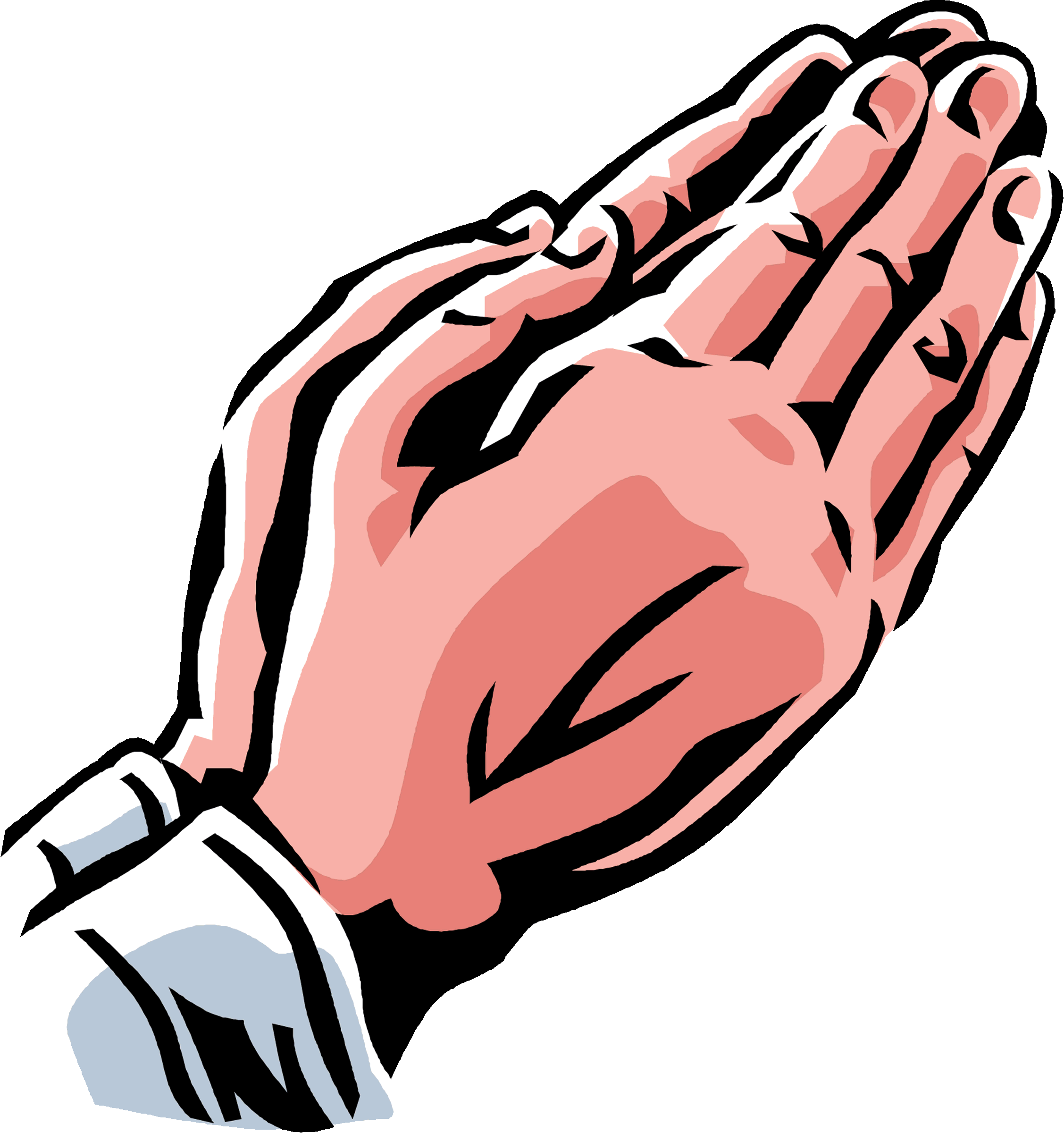Cartoon Prayer Hands Clipart Best