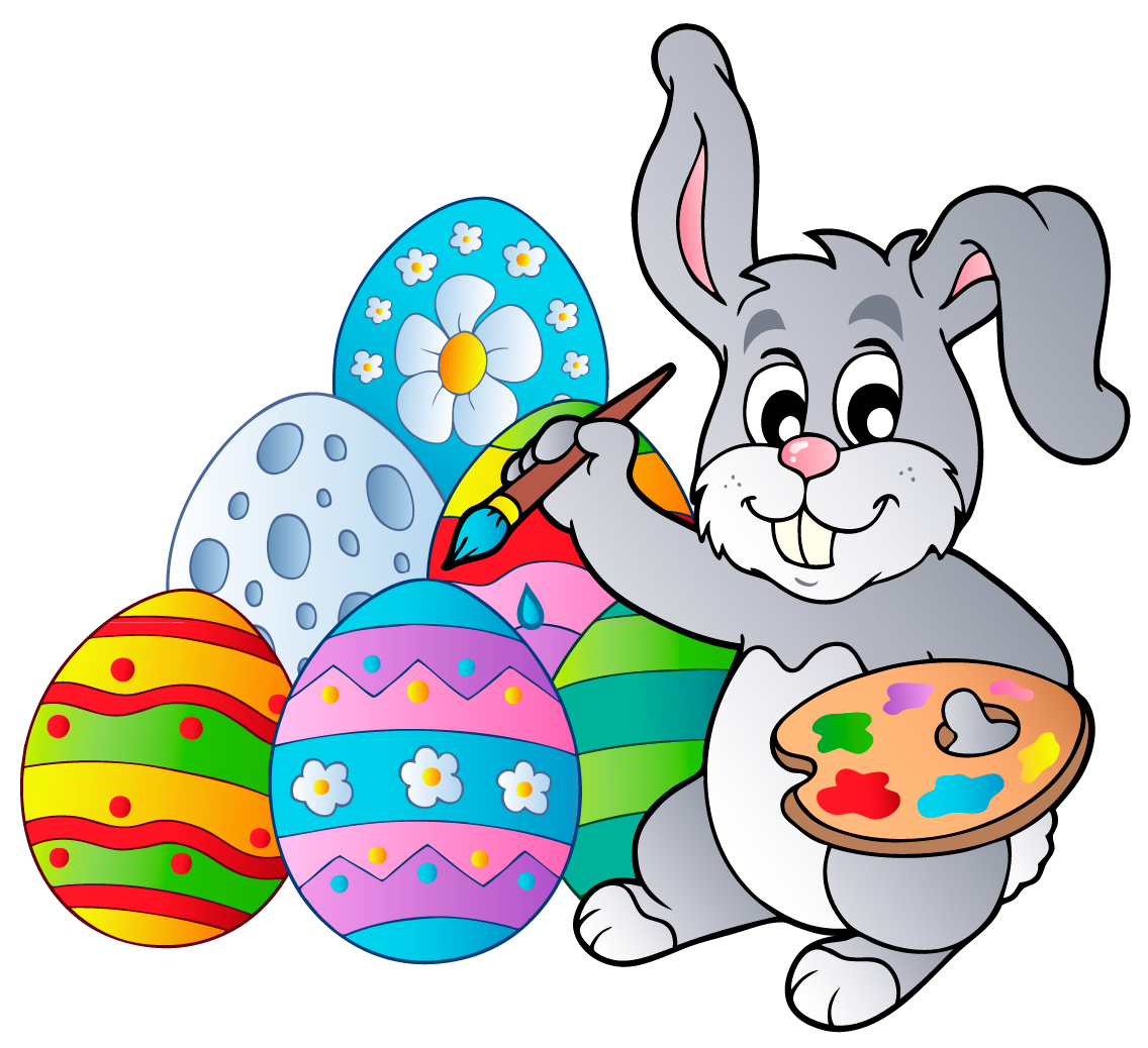 Clipart of easter bunny