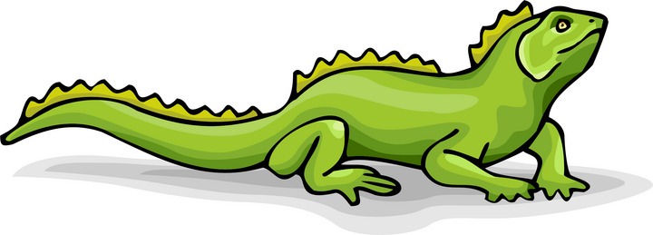 Iguana Clipart Cartoon - Free Clipart Images