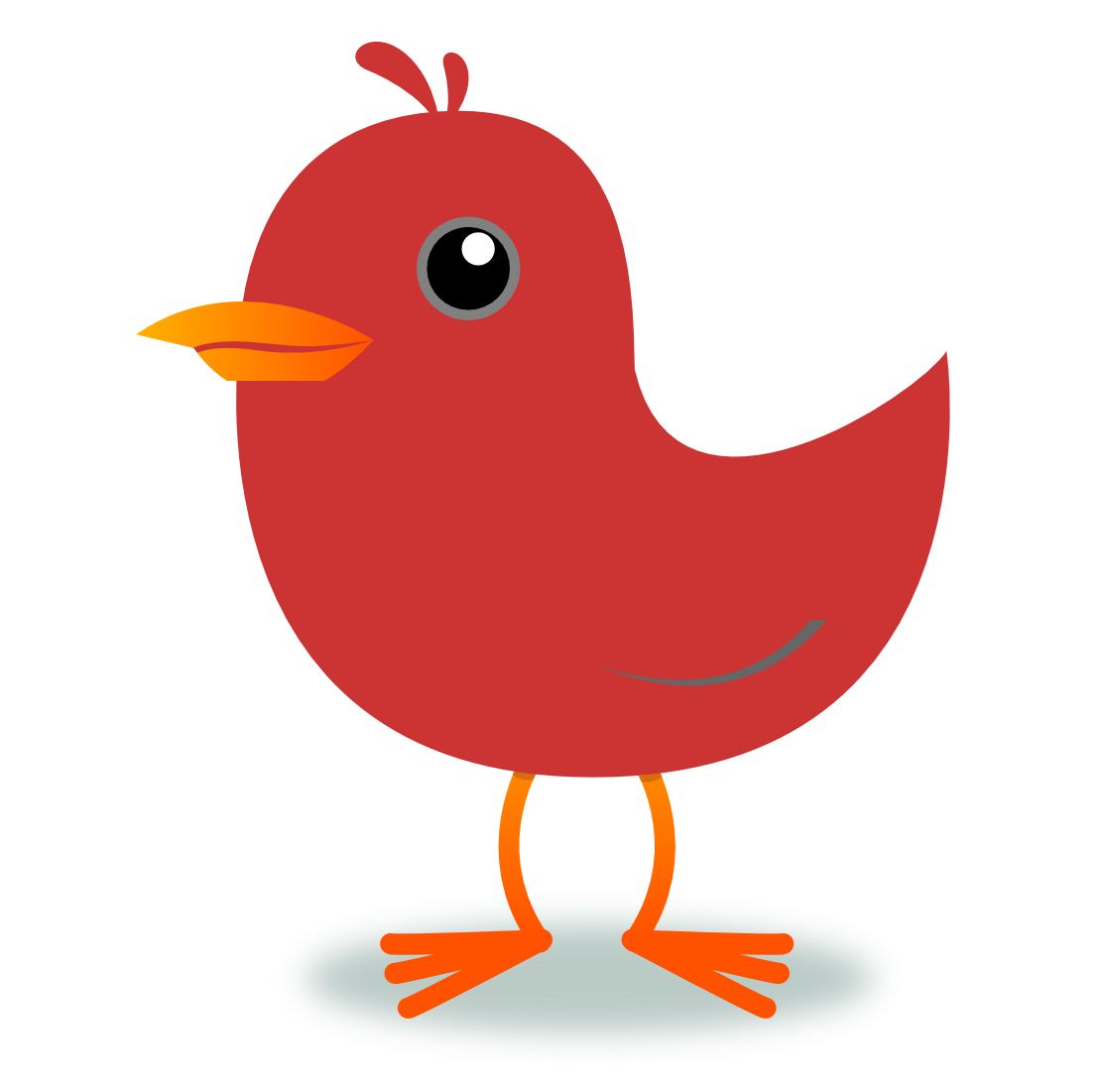 Red Bird Clip Art