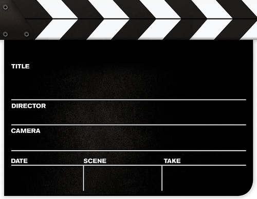 Imgs For > Movie Set Clapboard