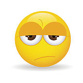 Bored Face Clipart