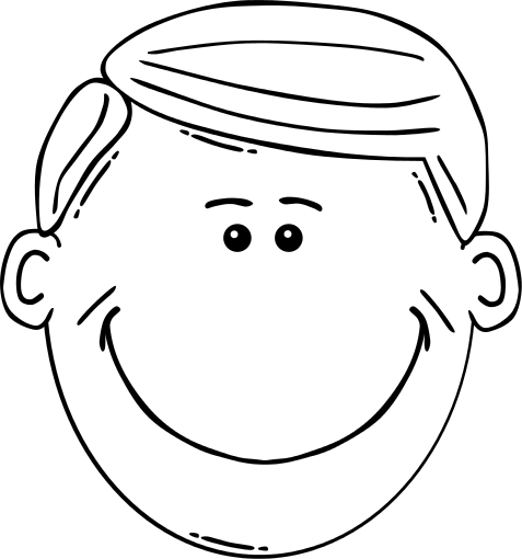 Man Face Clip Art