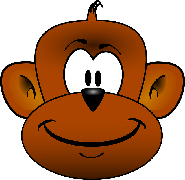 Chimp Face Cartoon - ClipArt Best