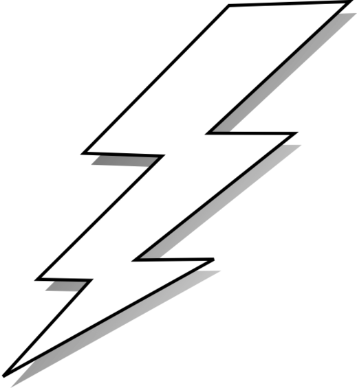 Lightning Template Hd Clipart - Free to use Clip Art Resource