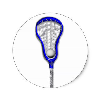 Lacrosse Stick Stickers | Zazzle