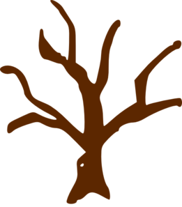 Brown Tree Trunk Clipart