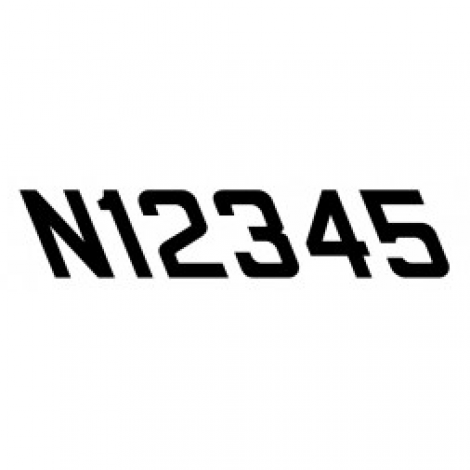 Wag-Aero 12" Slanted "N" Stencil for Fabric Aircraft - Stencils ...