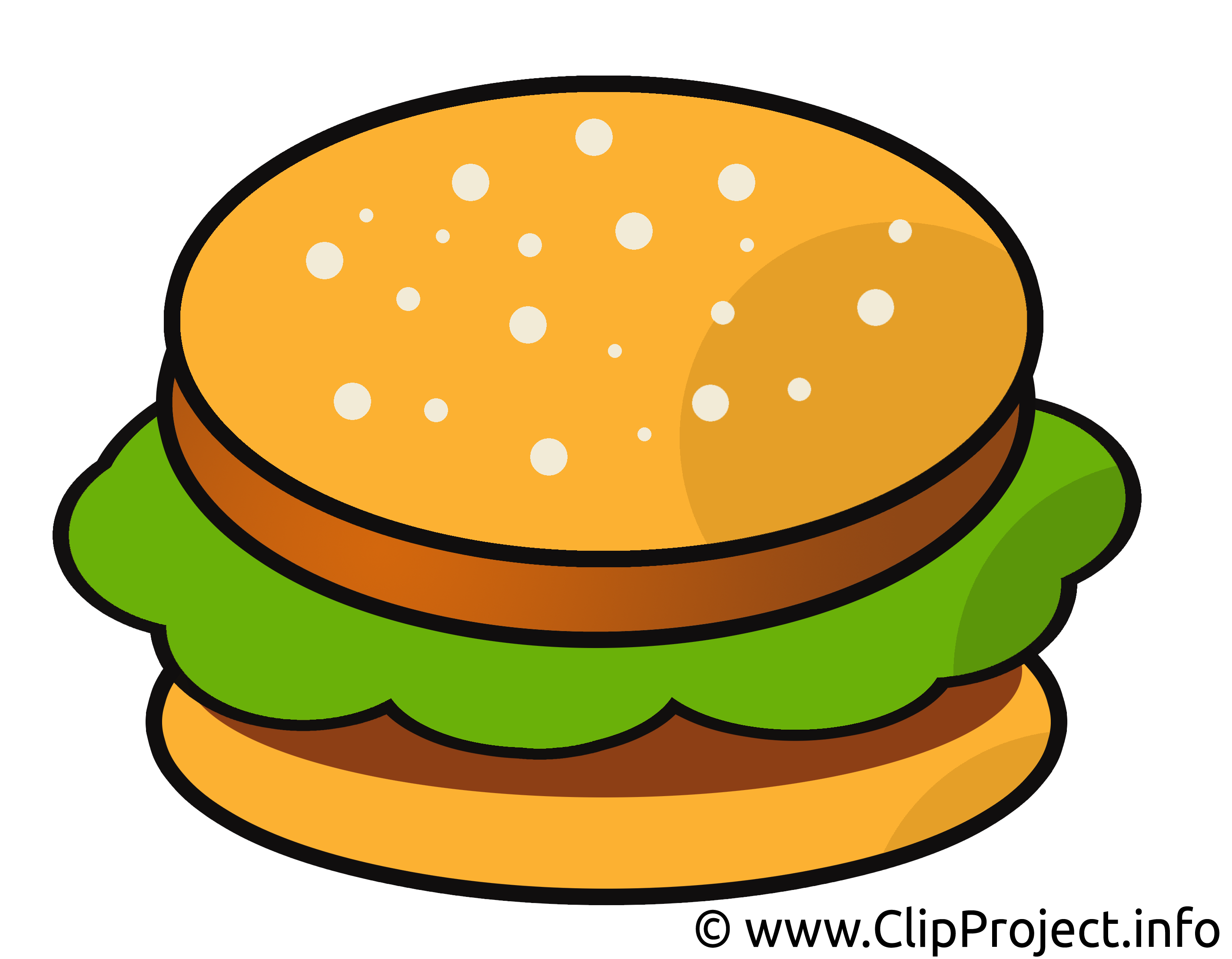 Comic Hamburger