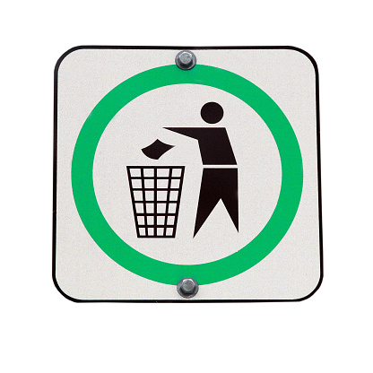 Do Not Litter Sign Pictures, Images and Stock Photos