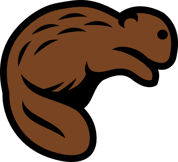 Beaver Clip Art - vector clip art online, royalty ...