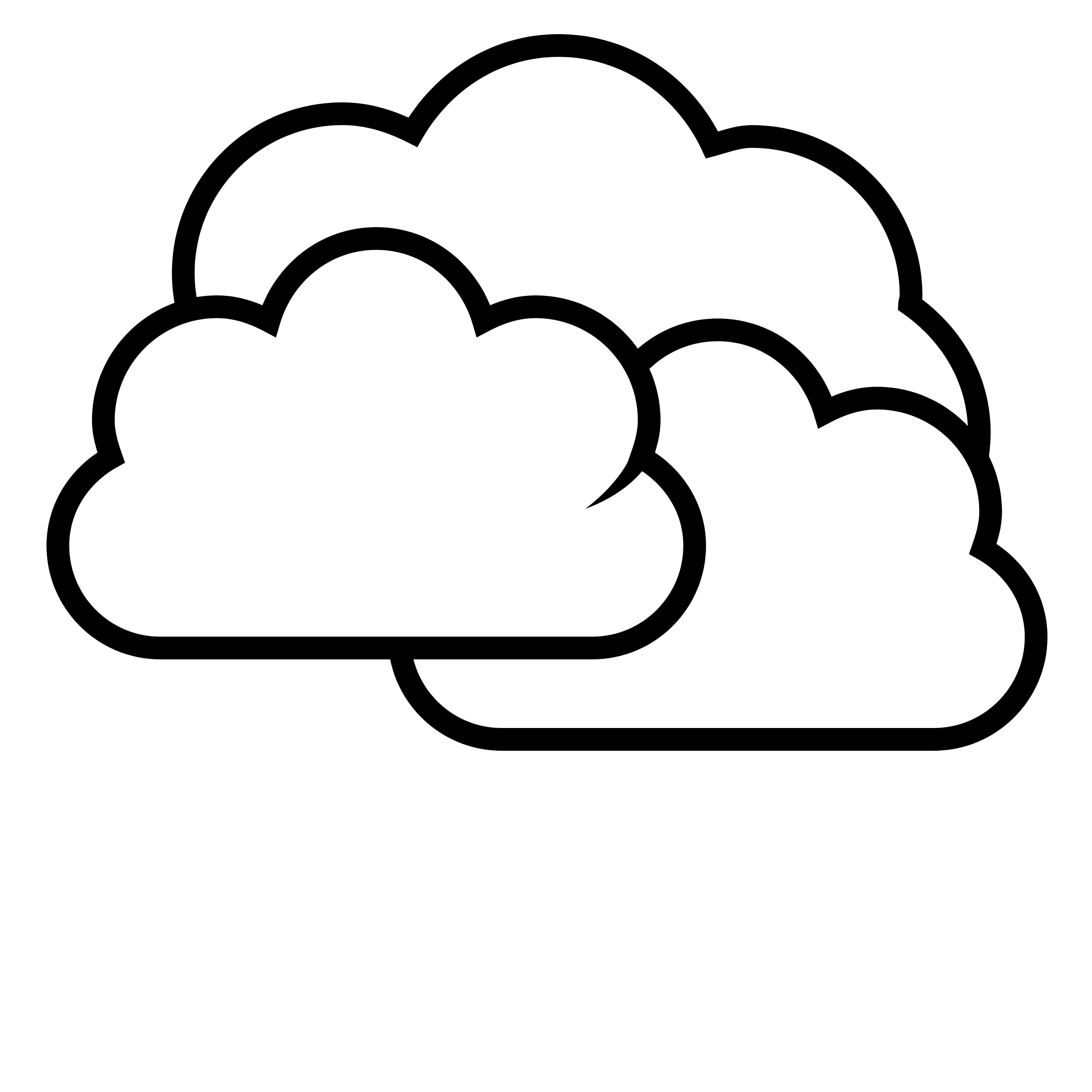 Weather Clipart Black And White Cloudy - ClipArt Best