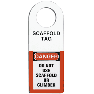 Scaffold Status Tags - Ok, Scaffolding Safety | Seton