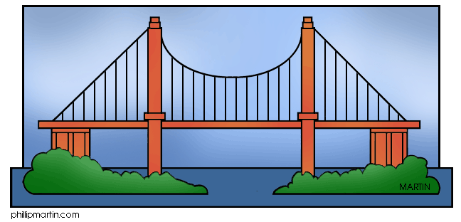 28+ Suspension Bridge Clip Art