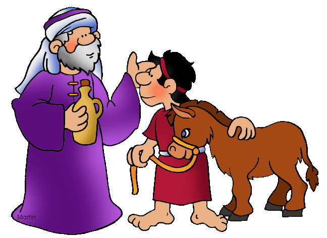 L bible character clipart