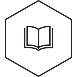 Open Book Icon from the Polygon Set - DryIcons