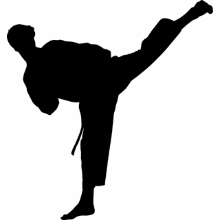 Karate symbol clipart 2 image #21967