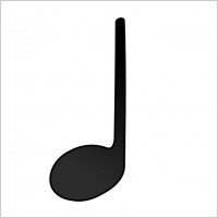 Single Music Notes Clip Art - Free Clipart Images