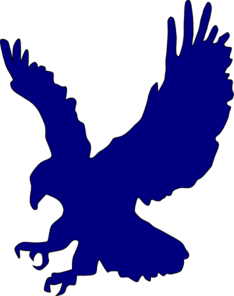 Blue Eagle Clip Art - vector clip art online, royalty ...