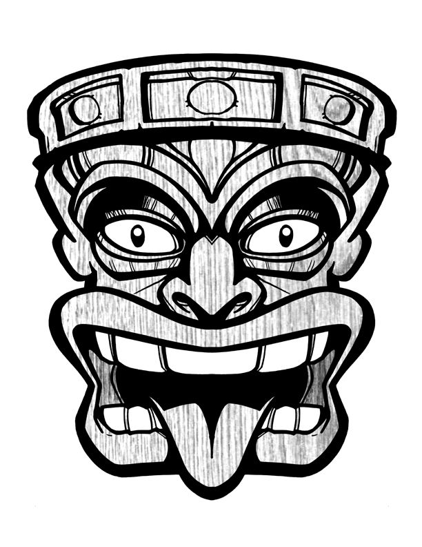 Tiki Clip Art - ClipArt Best