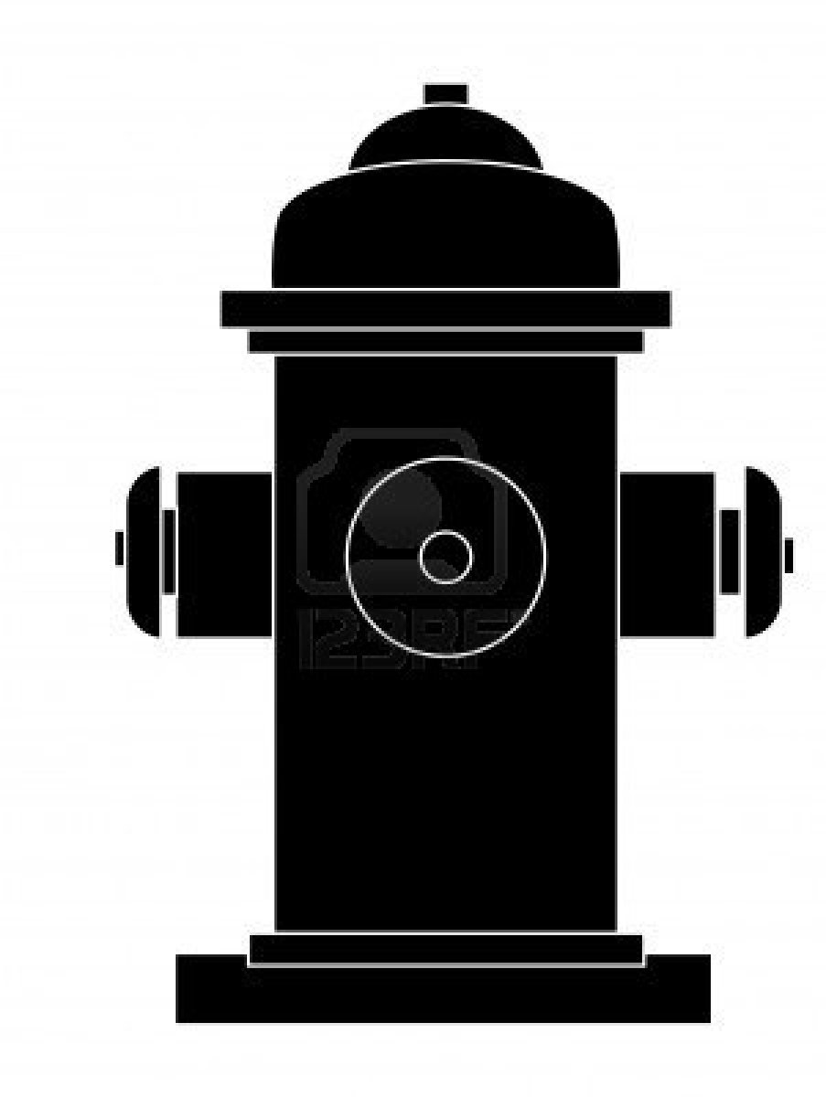 Fire hydrant clipart outline