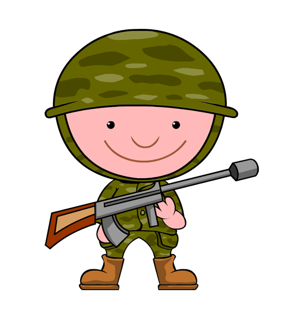 Soldier clipart