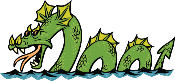 Loch Ness Monster Clip Art, Vector Images & Illustrations