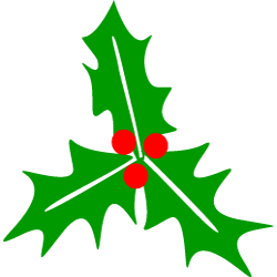 Holly christmas clip art