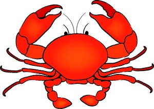 Crab clipart kids