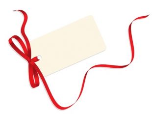 Blank tags with colored ribbon vector 04 | free vectors | UI Download